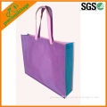 Promotional blank non woven bag with matel eyelet and velcro(PRA-832)
